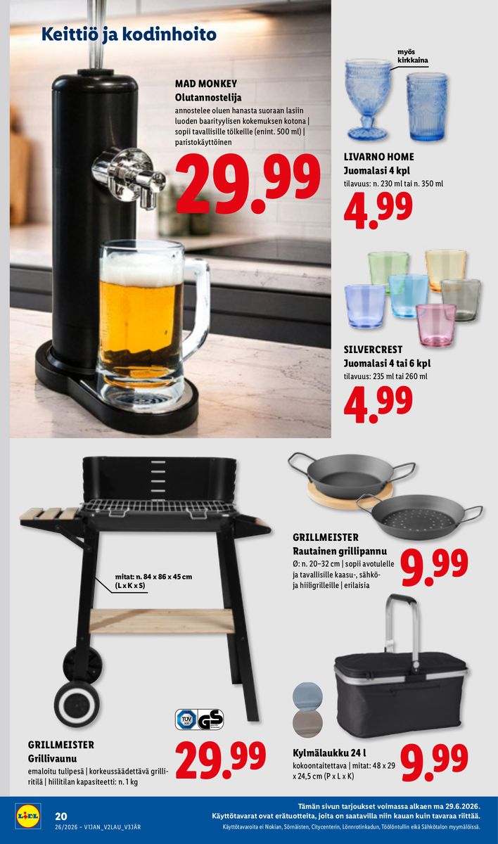 Lidl catalog page 28 — 2026-06-25 to 2026-07-01