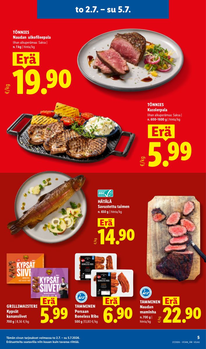 Lidl catalog page 5 — 2026-07-02 to 2026-07-08
