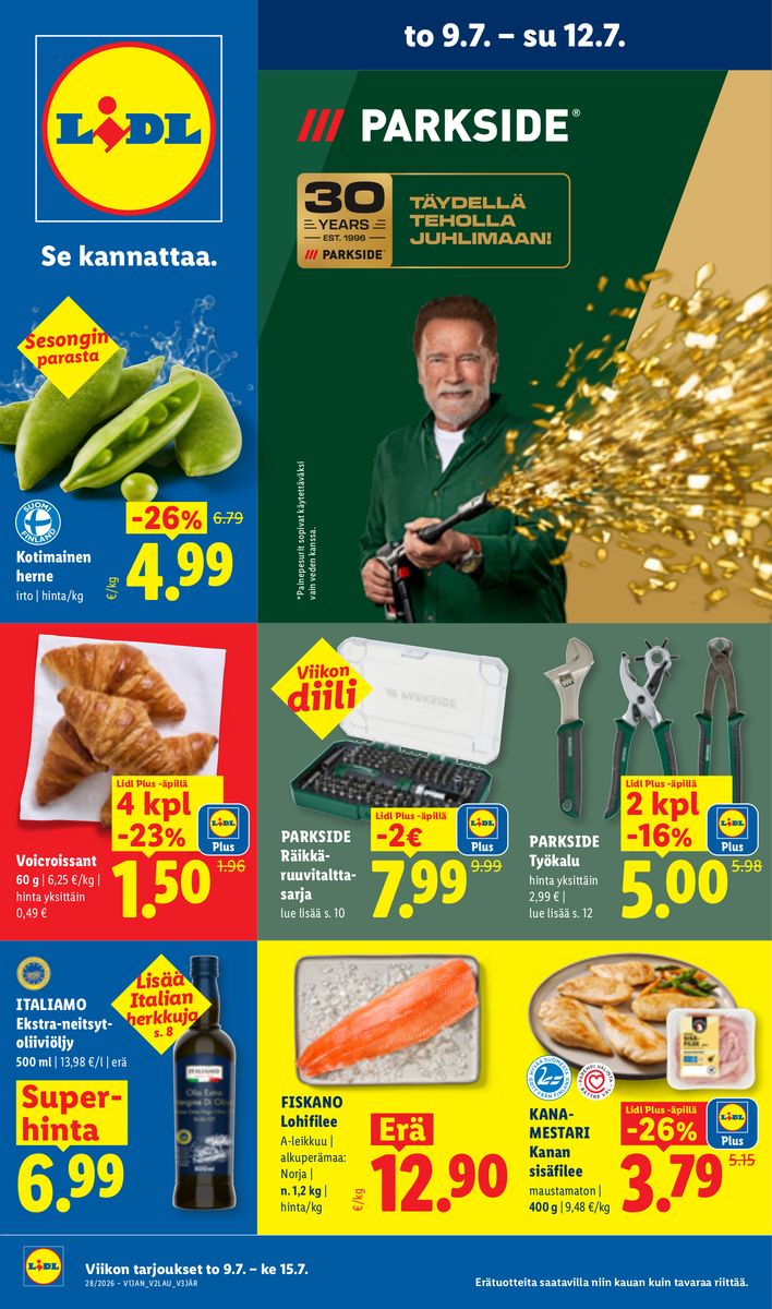Lidl catalog 2026-07-09 to 2026-07-15