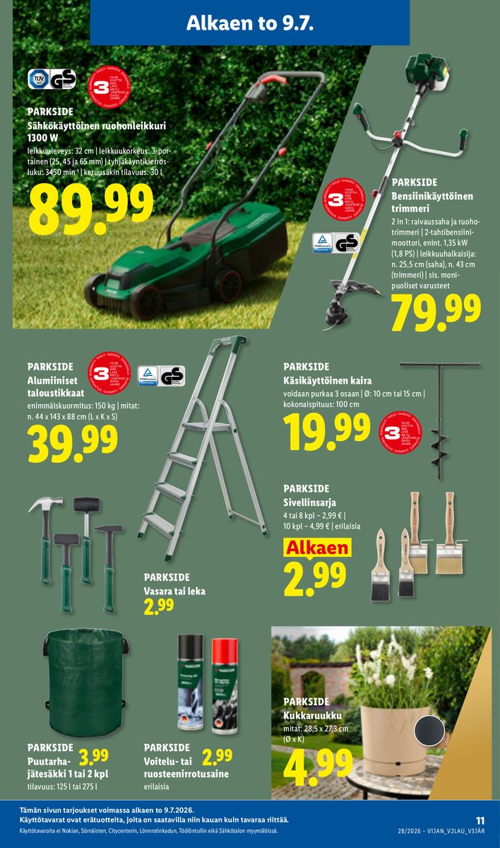 Lidl catalog page 15 — 2026-07-09 to 2026-07-15