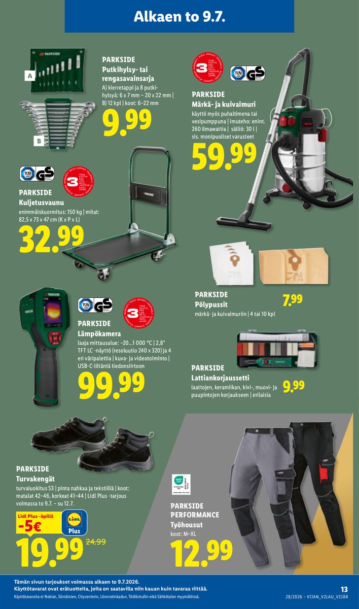 Lidl catalog page 17 — 2026-07-09 to 2026-07-15