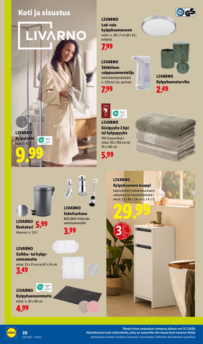 Lidl catalog page 26 — 2026-07-09 to 2026-07-15