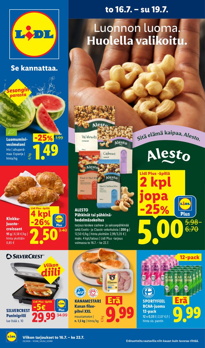 Lidl catalog 2026-07-16 to 2026-07-22