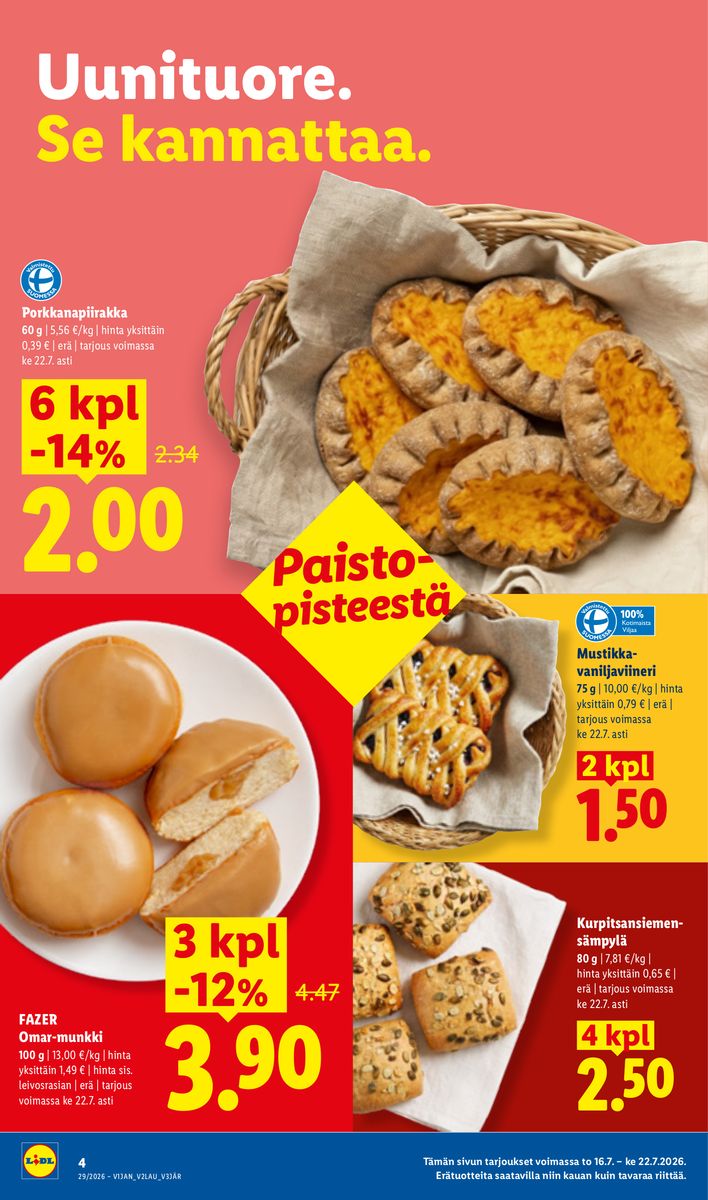 Lidl catalog page 4 — 2026-07-16 to 2026-07-22