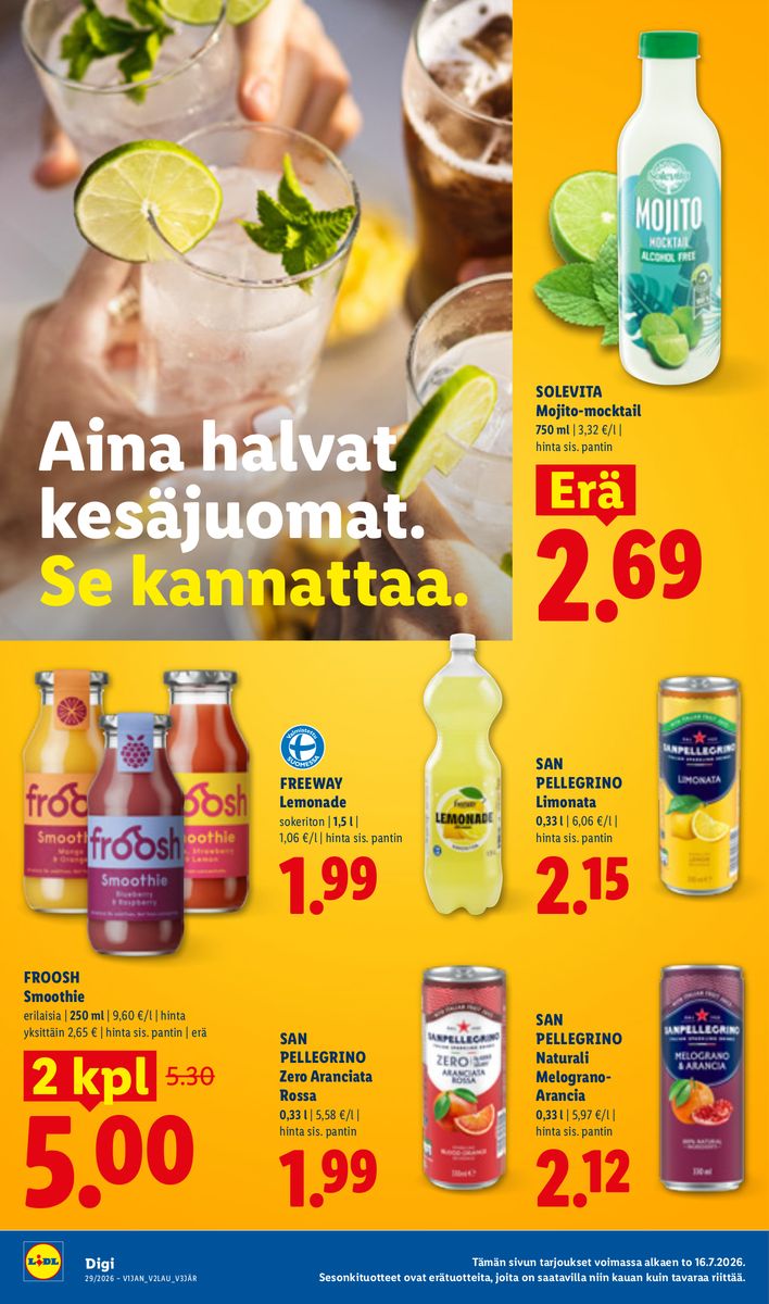Lidl catalog page 8 — 2026-07-16 to 2026-07-22