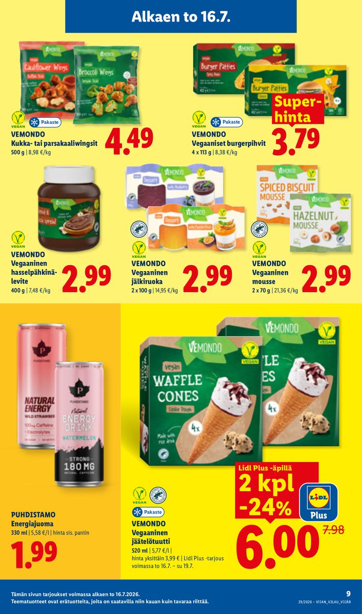 Lidl catalog page 13 — 2026-07-16 to 2026-07-22