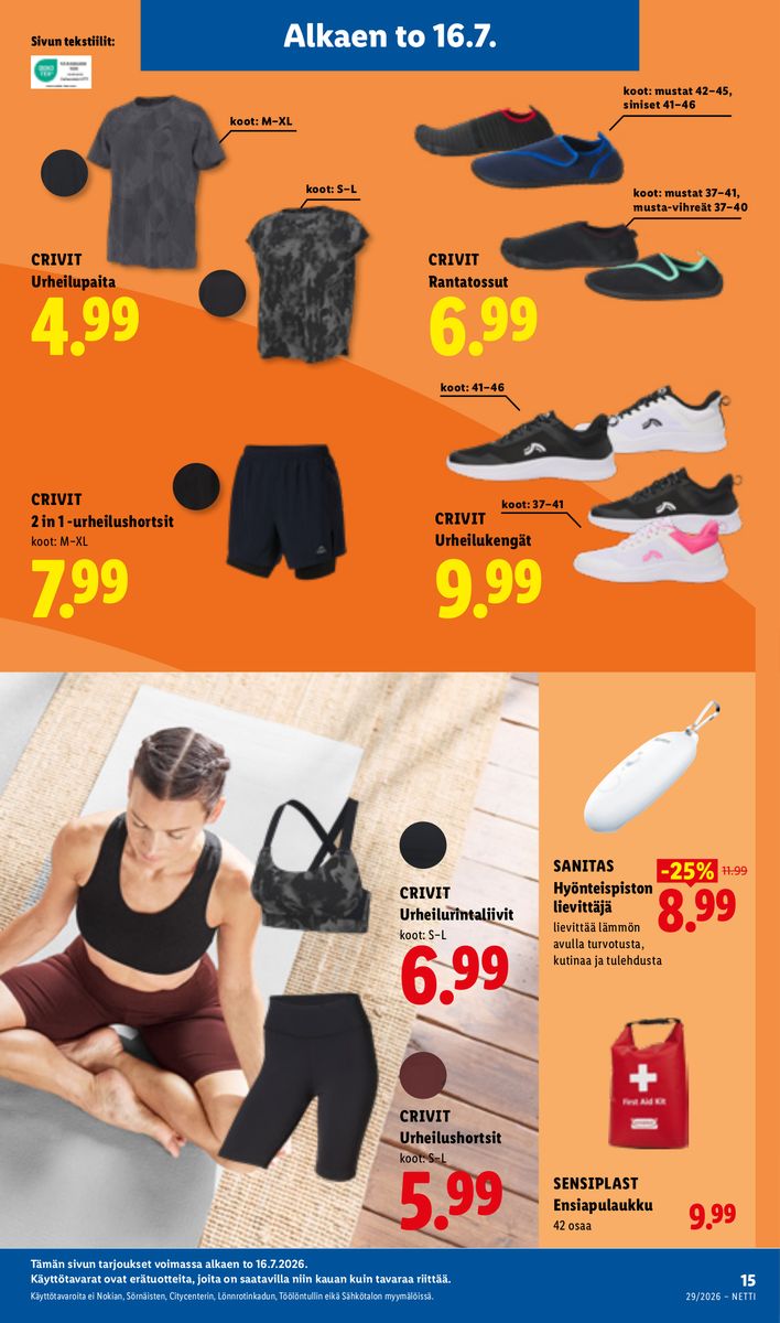 Lidl catalog page 21 — 2026-07-16 to 2026-07-22
