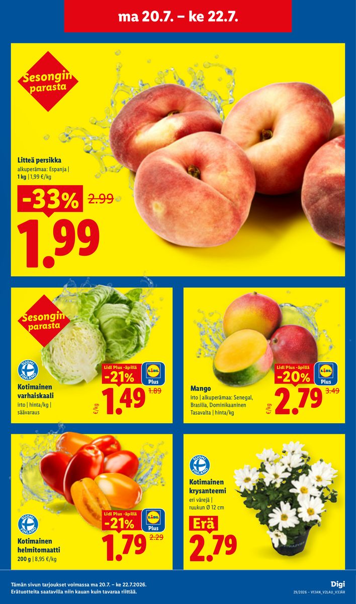 Lidl catalog page 23 — 2026-07-16 to 2026-07-22