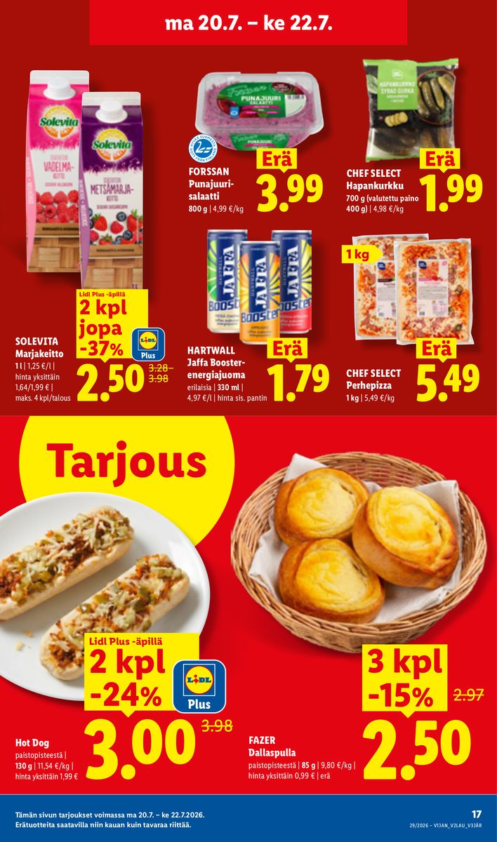 Lidl catalog page 25 — 2026-07-16 to 2026-07-22