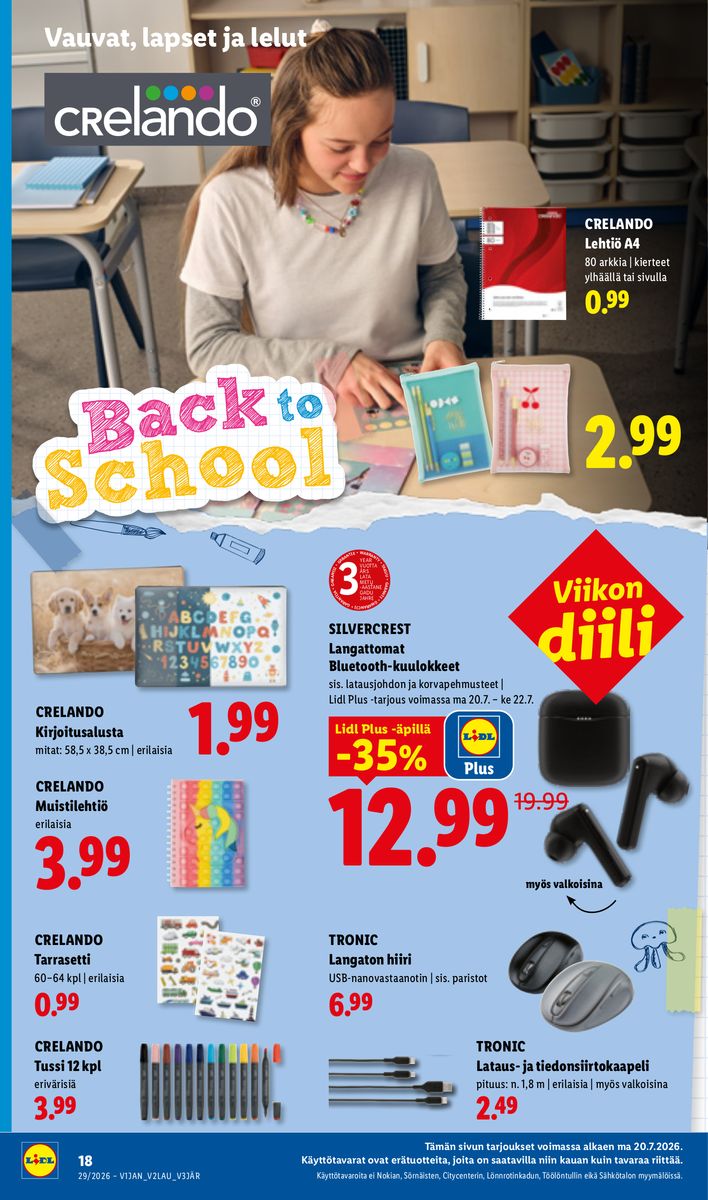 Lidl catalog page 26 — 2026-07-16 to 2026-07-22