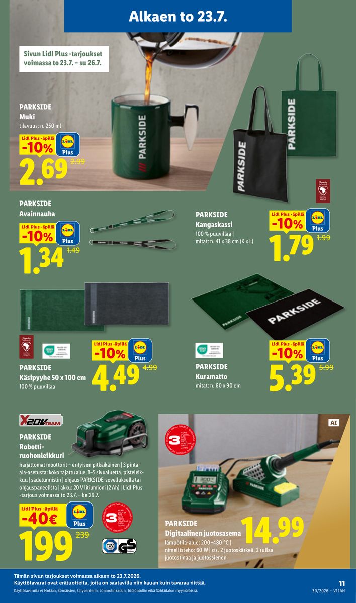 Lidl catalog page 19 — 2026-07-23 to 2026-07-29