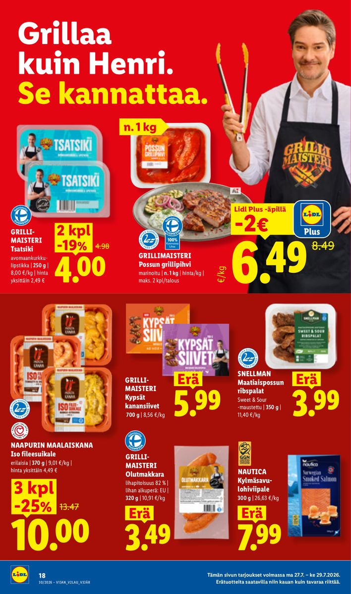Lidl catalog page 28 — 2026-07-23 to 2026-07-29