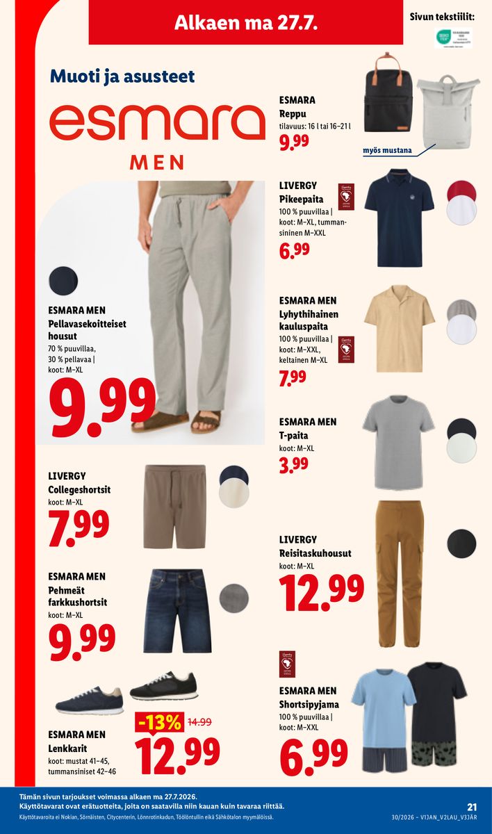 Lidl catalog page 31 — 2026-07-23 to 2026-07-29