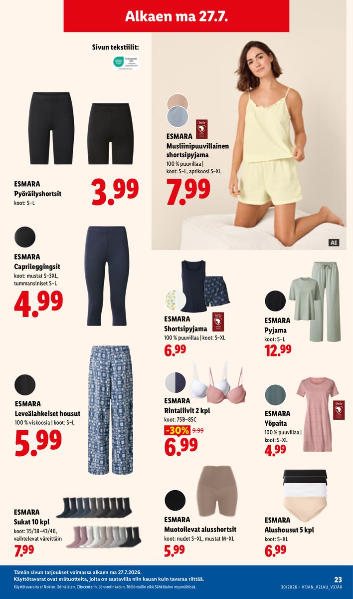 Lidl catalog page 33 — 2026-07-23 to 2026-07-29