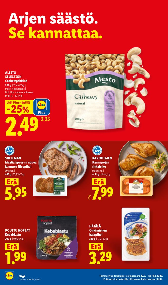 Lidl catalog page 4 — 2026-08-17 to 2026-08-19
