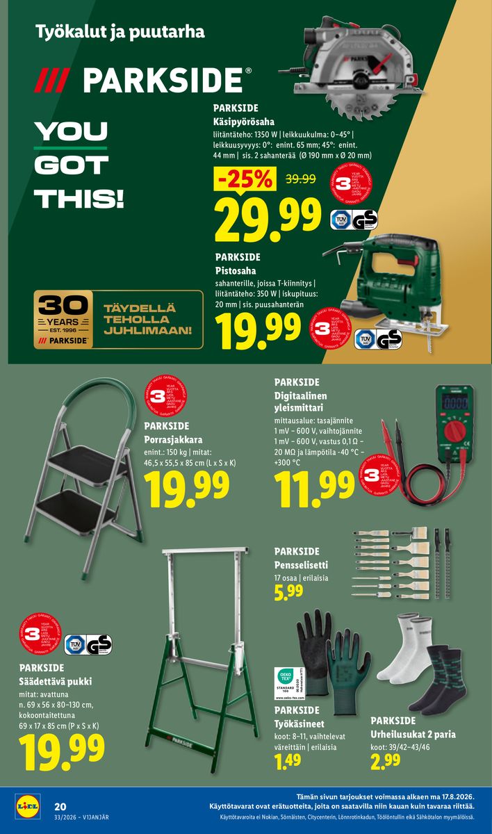 Lidl catalog page 8 — 2026-08-17 to 2026-08-19