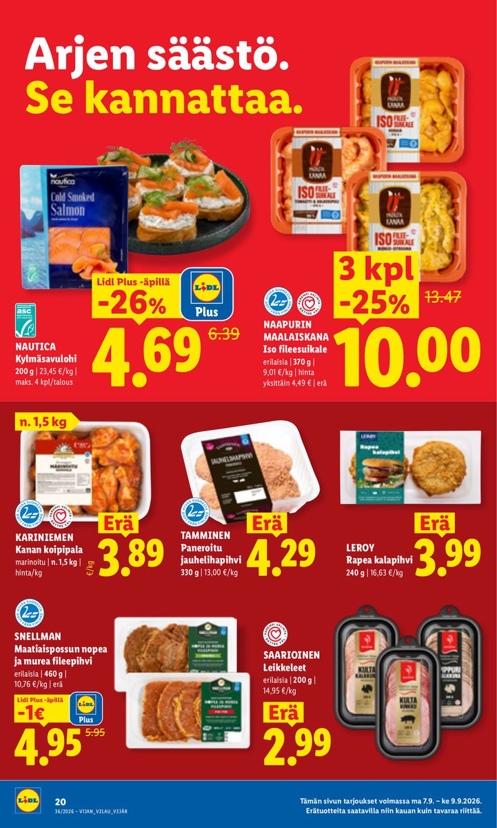 Lidl catalog page 6 — 2026-09-07 to 2026-09-09