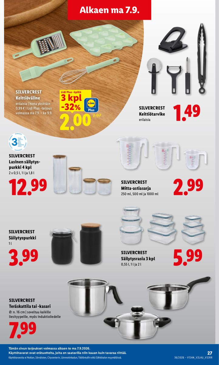 Lidl catalog page 13 — 2026-09-07 to 2026-09-09