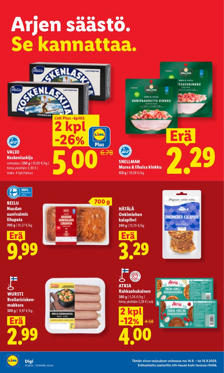 Lidl catalog page 4 — 2026-09-14 to 2026-09-16