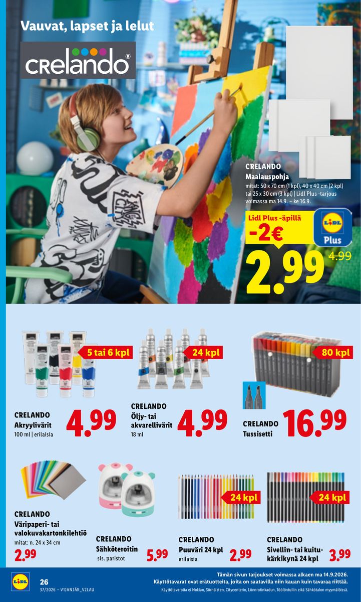 Lidl catalog page 9 — 2026-09-14 to 2026-09-16