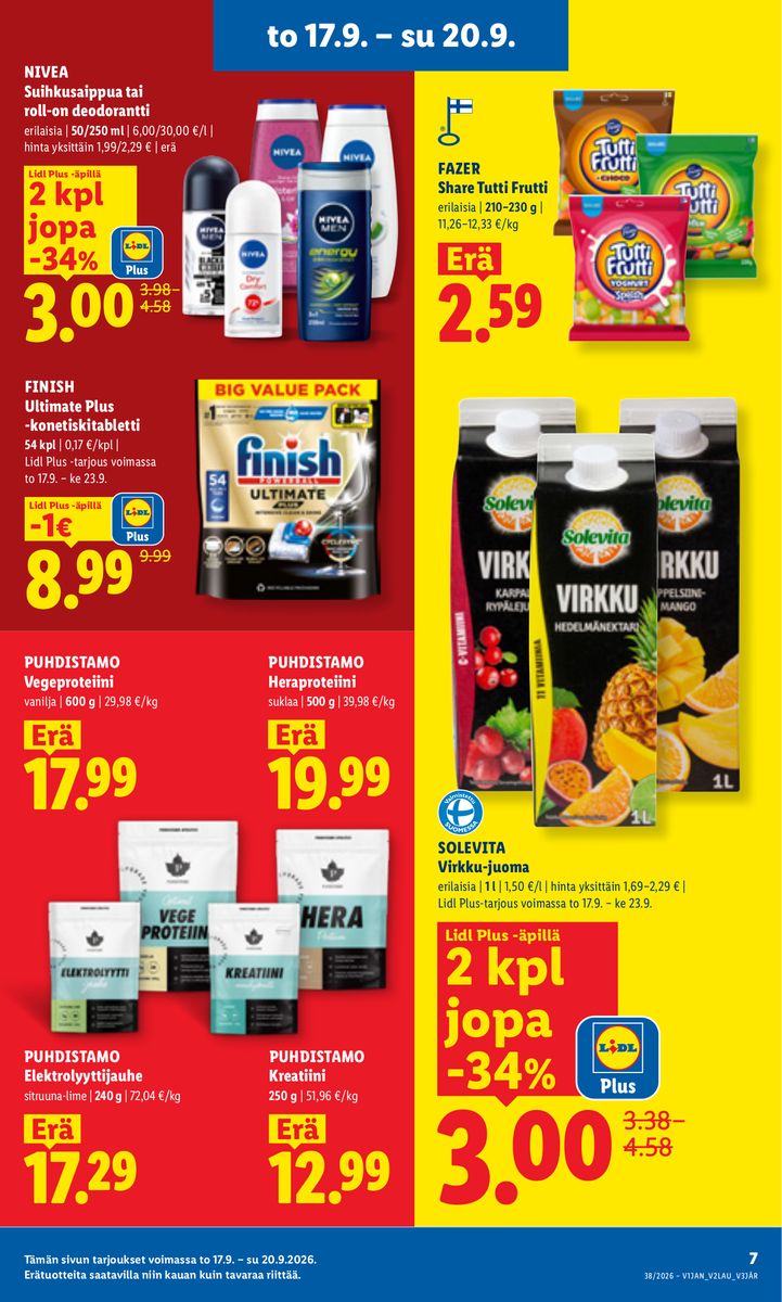 Lidl catalog page 7 — 2026-09-17 to 2026-09-20