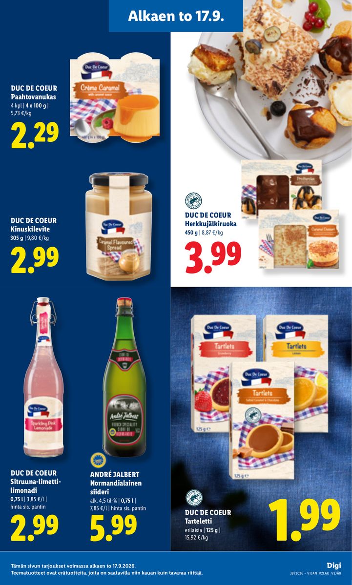 Lidl catalog page 11 — 2026-09-17 to 2026-09-20