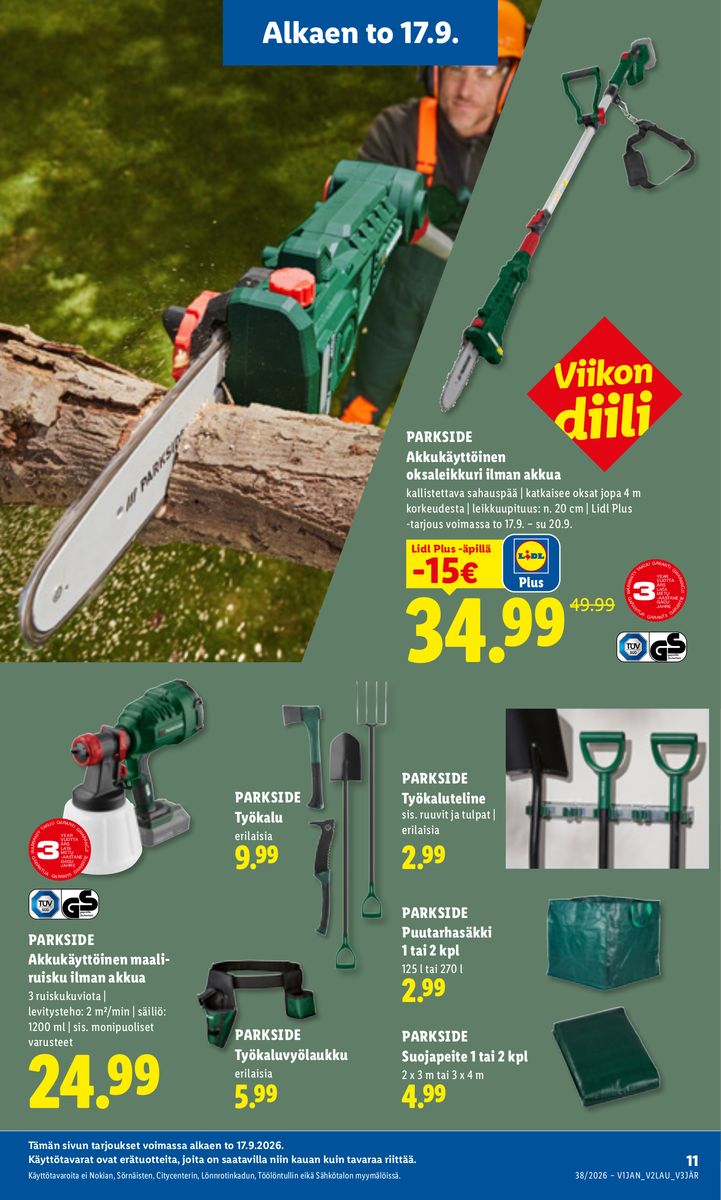 Lidl catalog page 13 — 2026-09-17 to 2026-09-20