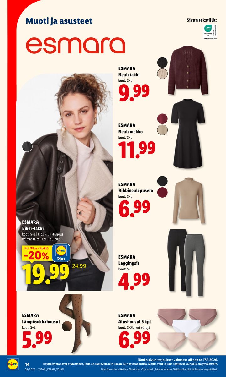 Lidl catalog page 16 — 2026-09-17 to 2026-09-20