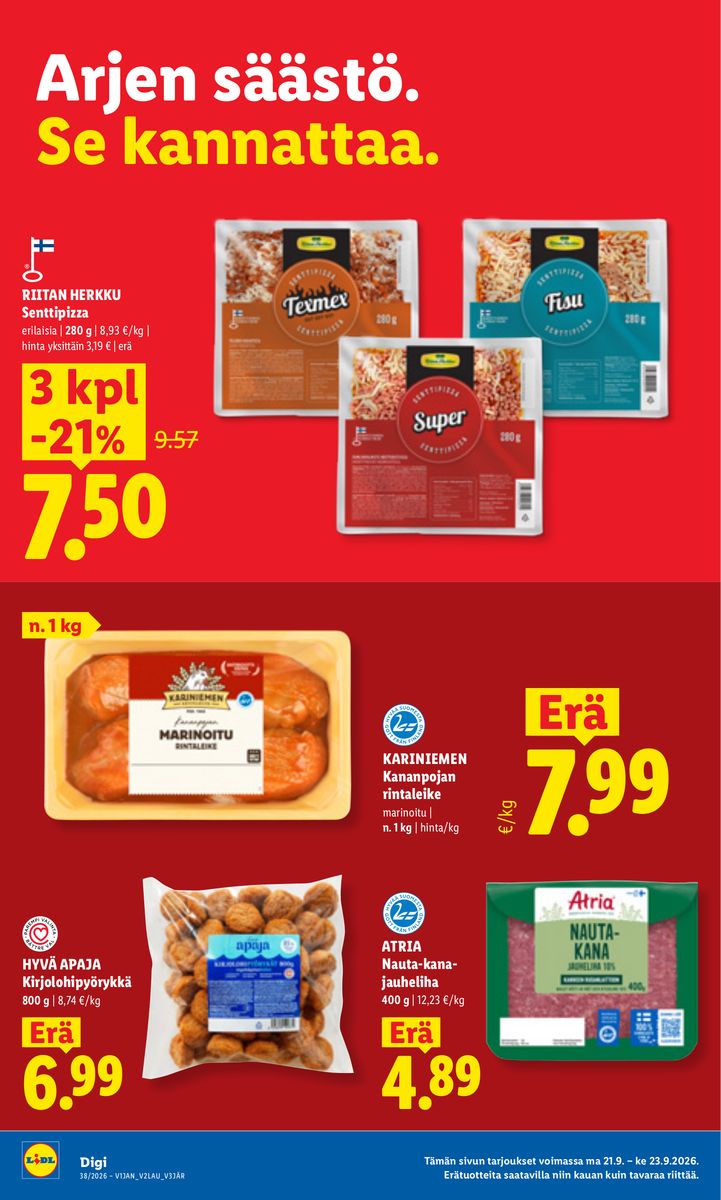 Lidl catalog page 4 — 2026-09-21 to 2026-09-23