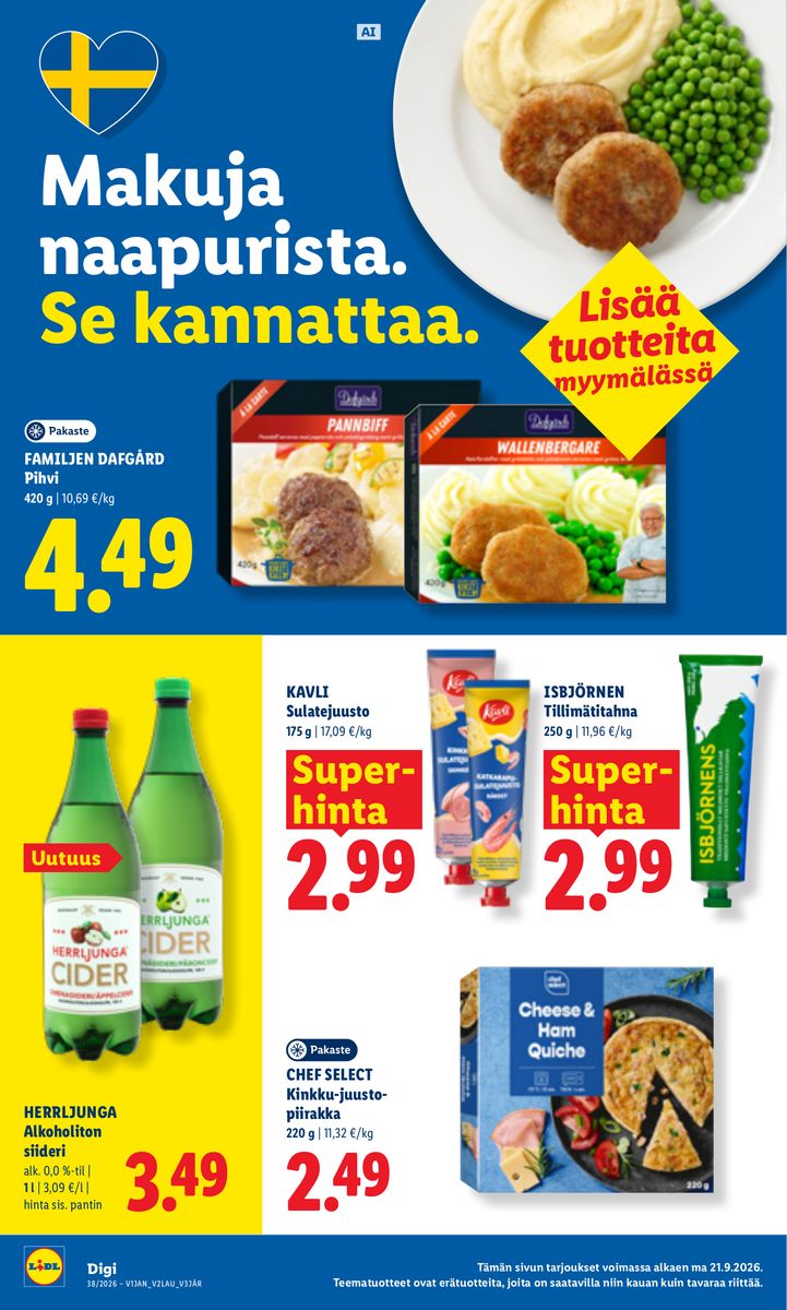 Lidl catalog page 6 — 2026-09-21 to 2026-09-23
