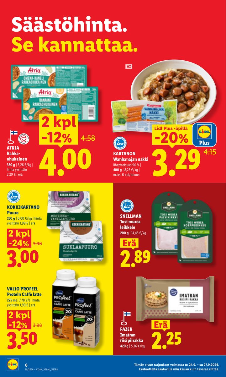 Lidl catalog page 6 — 2026-09-24 to 2026-09-27