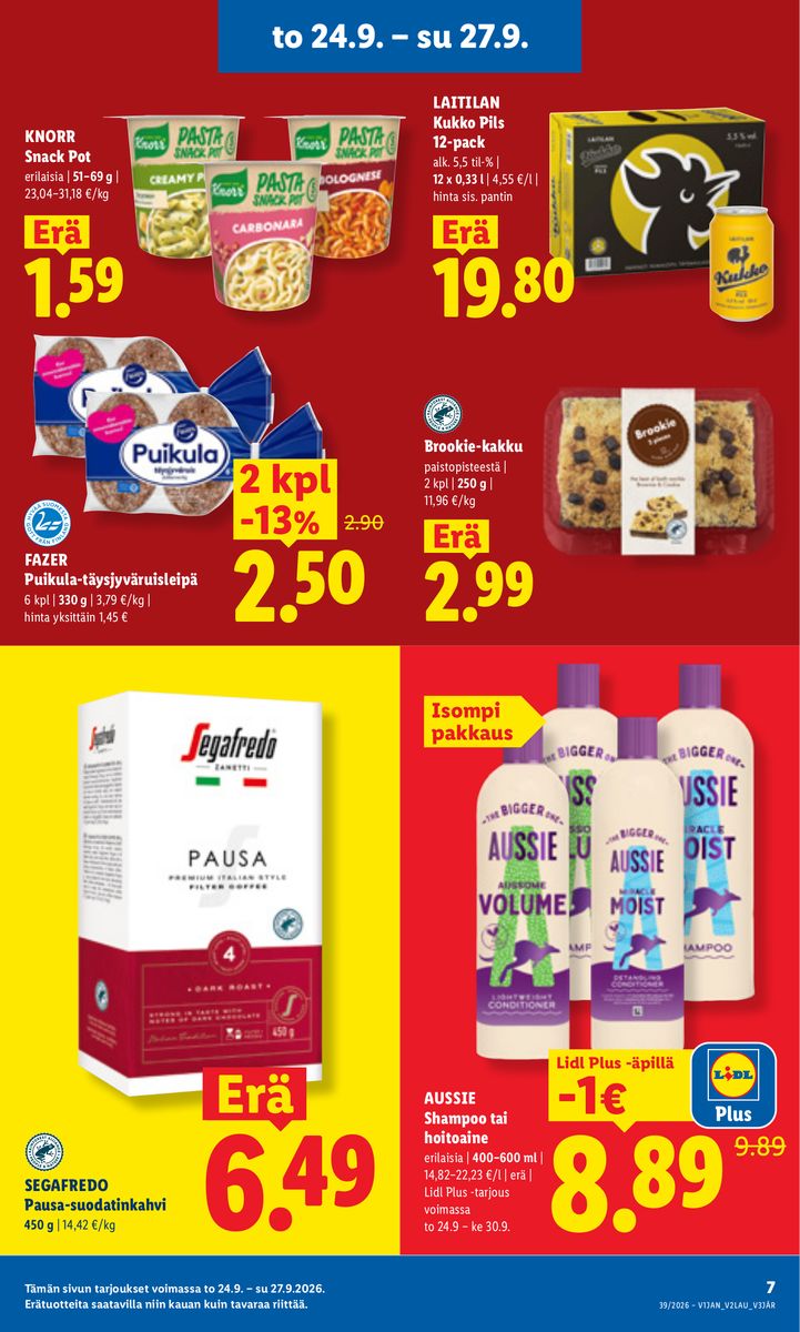 Lidl catalog page 7 — 2026-09-24 to 2026-09-27