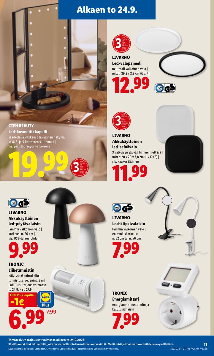 Lidl catalog page 15 — 2026-09-24 to 2026-09-27