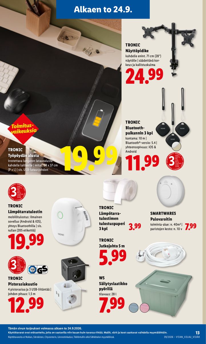 Lidl catalog page 17 — 2026-09-24 to 2026-09-27