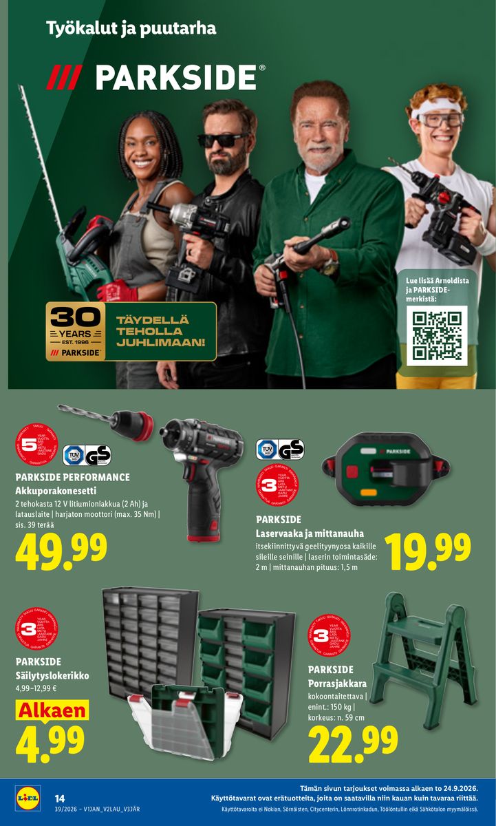 Lidl catalog page 18 — 2026-09-24 to 2026-09-27