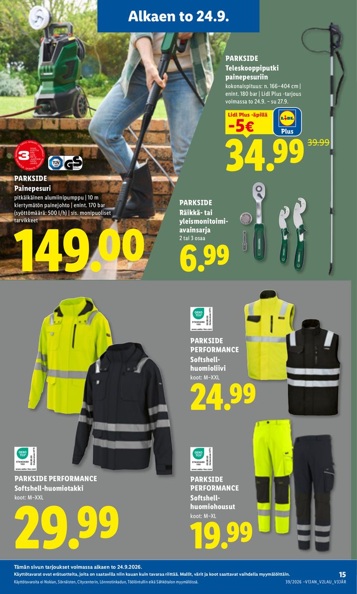 Lidl catalog page 19 — 2026-09-24 to 2026-09-27