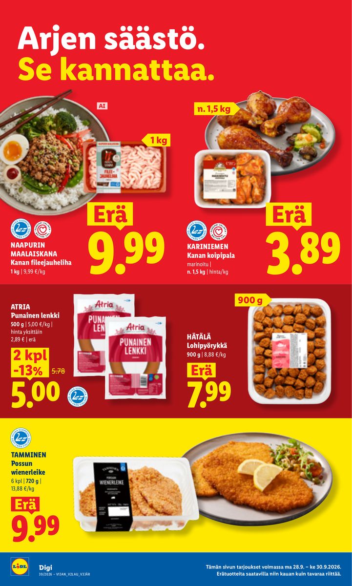 Lidl catalog page 4 — 2026-09-28 to 2026-09-30
