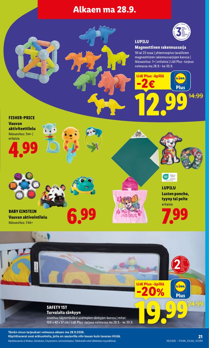 Lidl catalog page 11 — 2026-09-28 to 2026-09-30