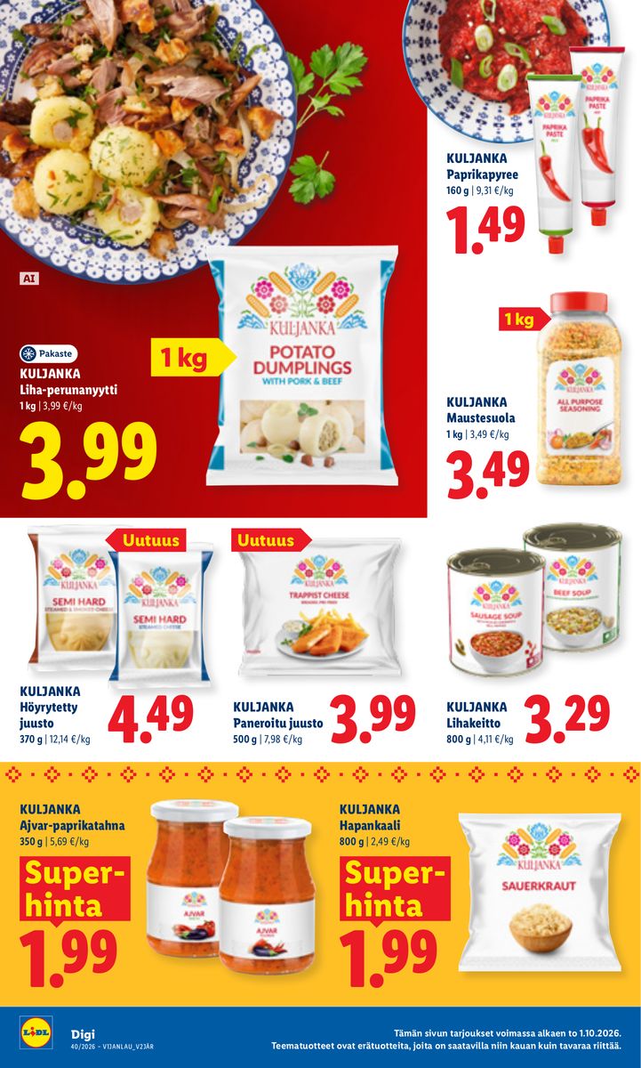 Lidl catalog page 10 — 2026-10-01 to 2026-10-04