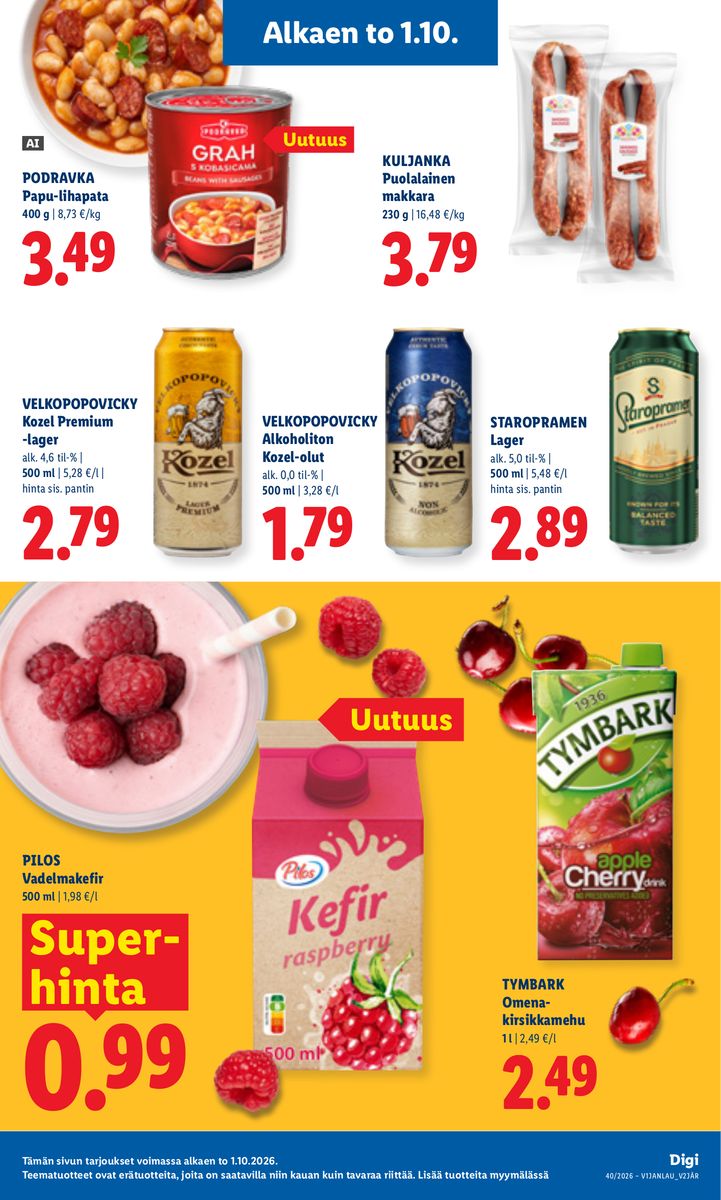 Lidl catalog page 11 — 2026-10-01 to 2026-10-04