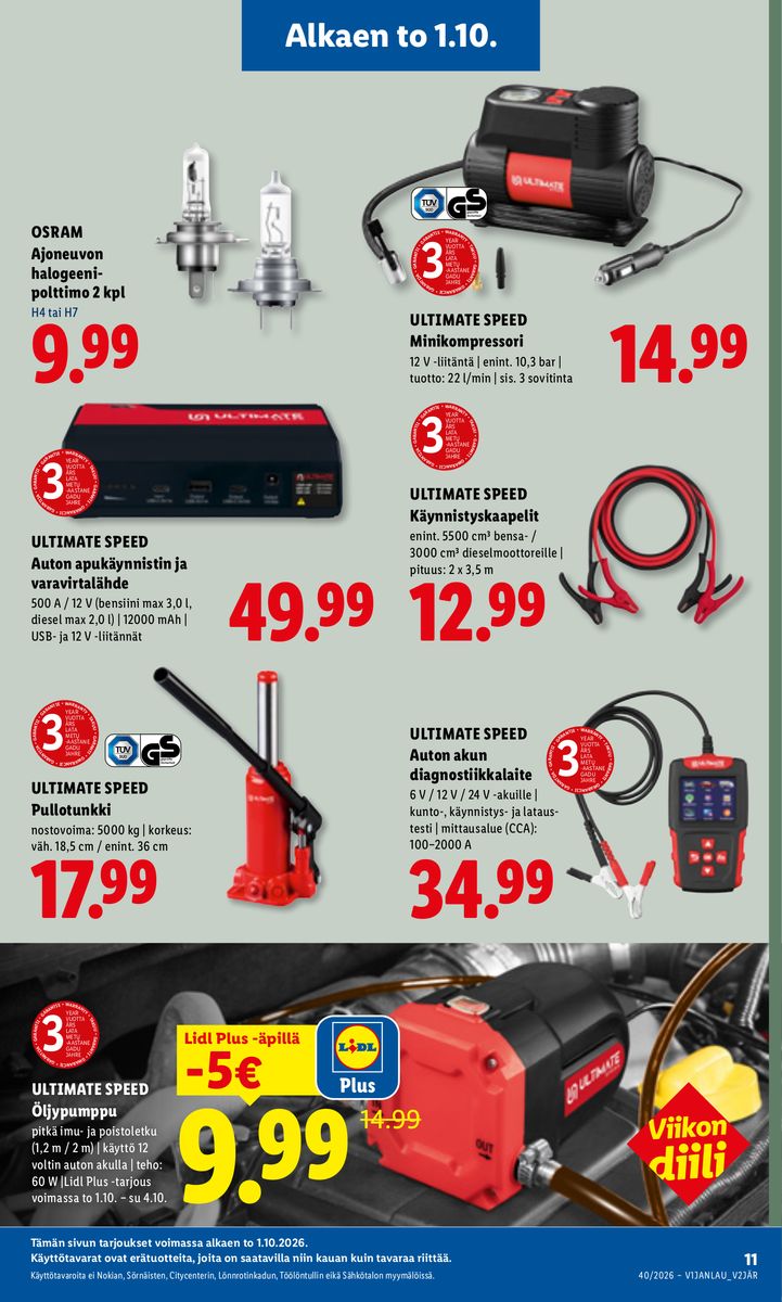 Lidl catalog page 15 — 2026-10-01 to 2026-10-04
