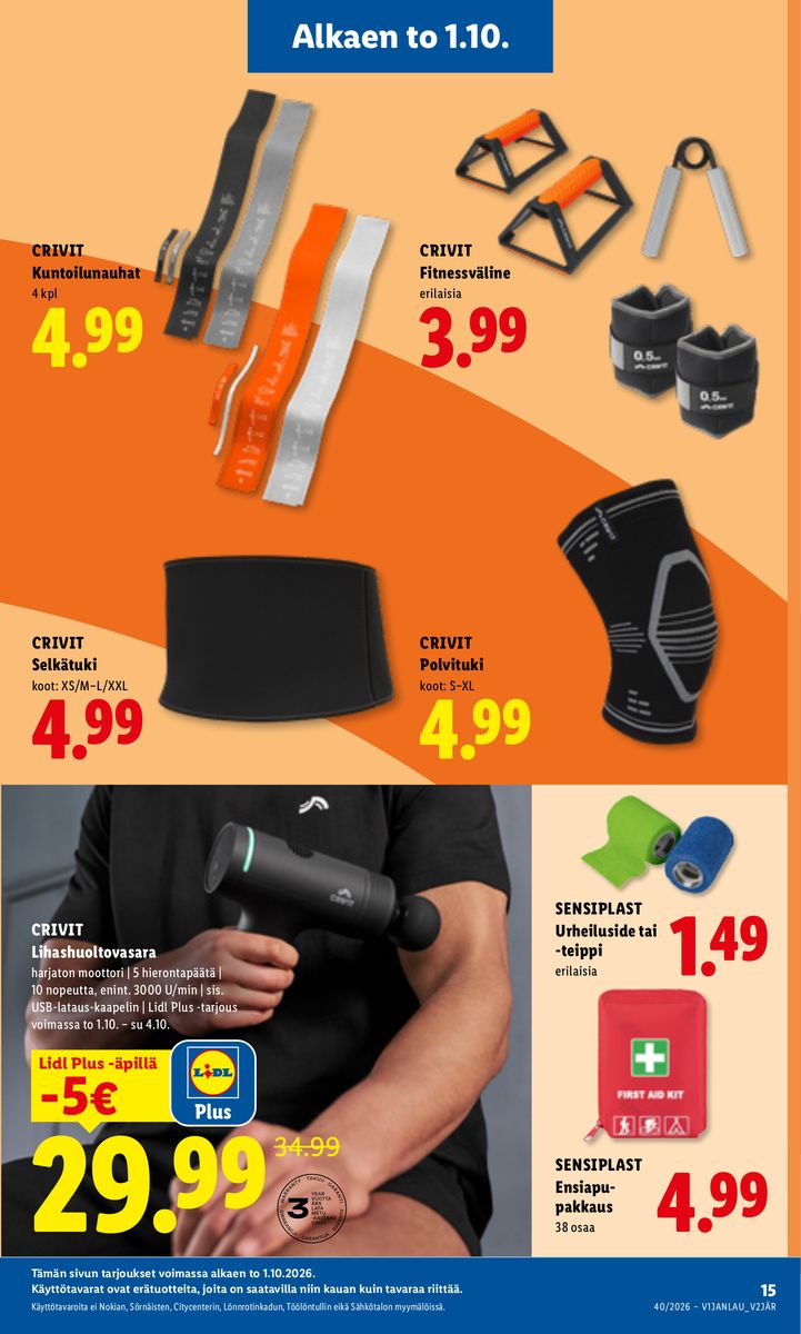 Lidl catalog page 19 — 2026-10-01 to 2026-10-04