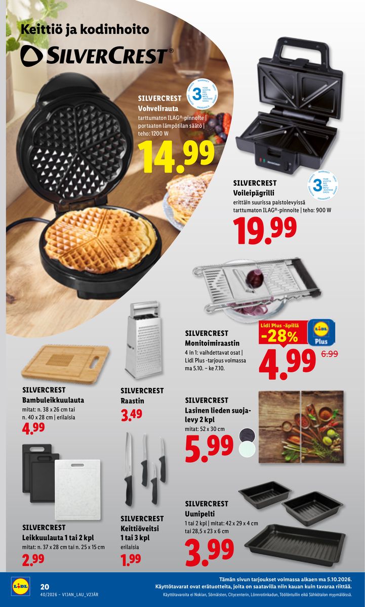Lidl catalog page 10 — 2026-10-05 to 2026-10-07