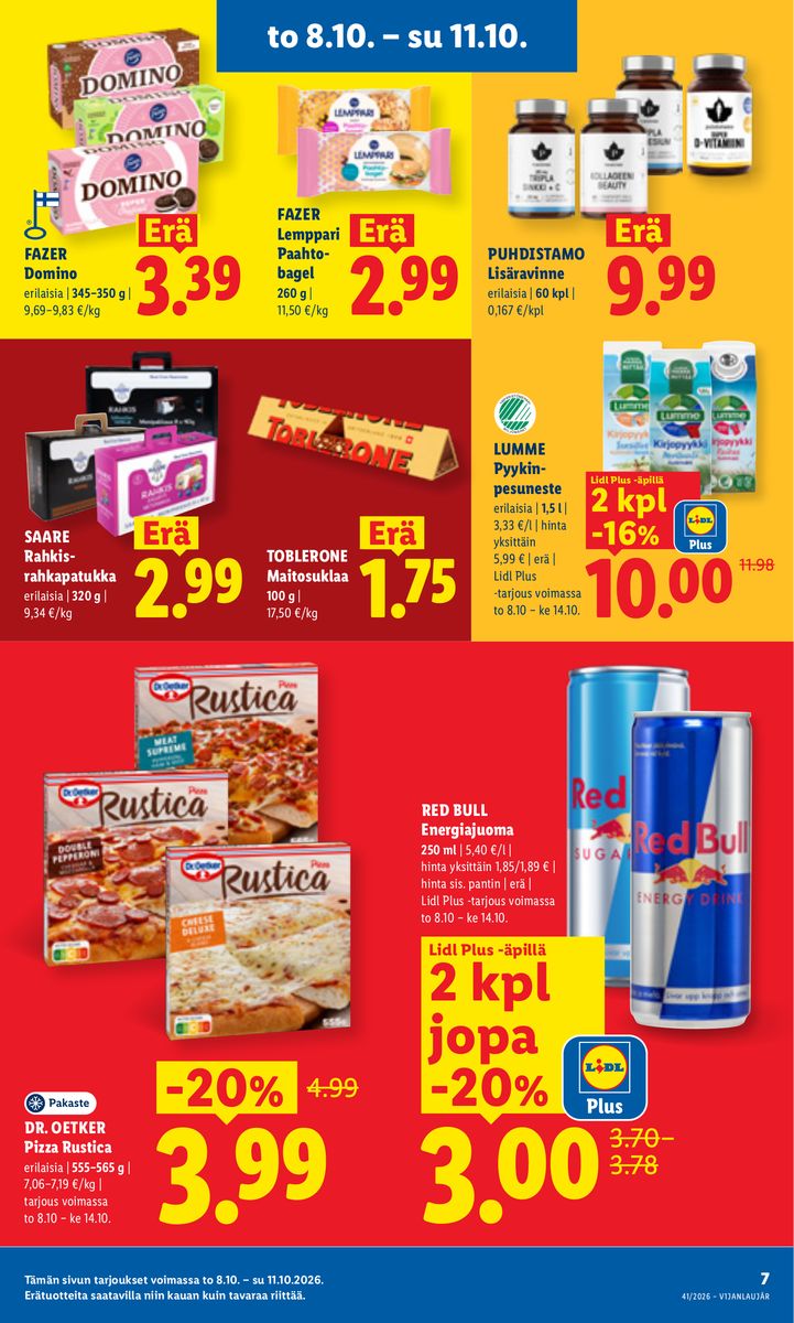 Lidl catalog page 7 — 2026-10-08 to 2026-10-11