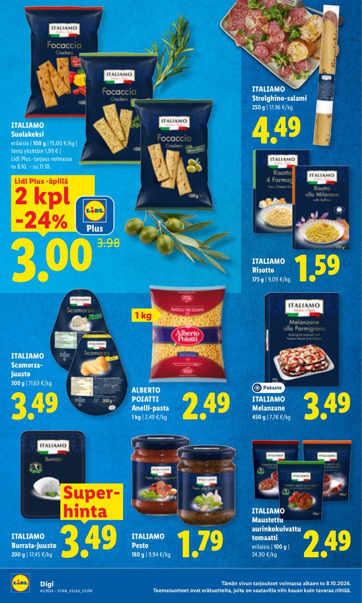 Lidl catalog page 10 — 2026-10-08 to 2026-10-11