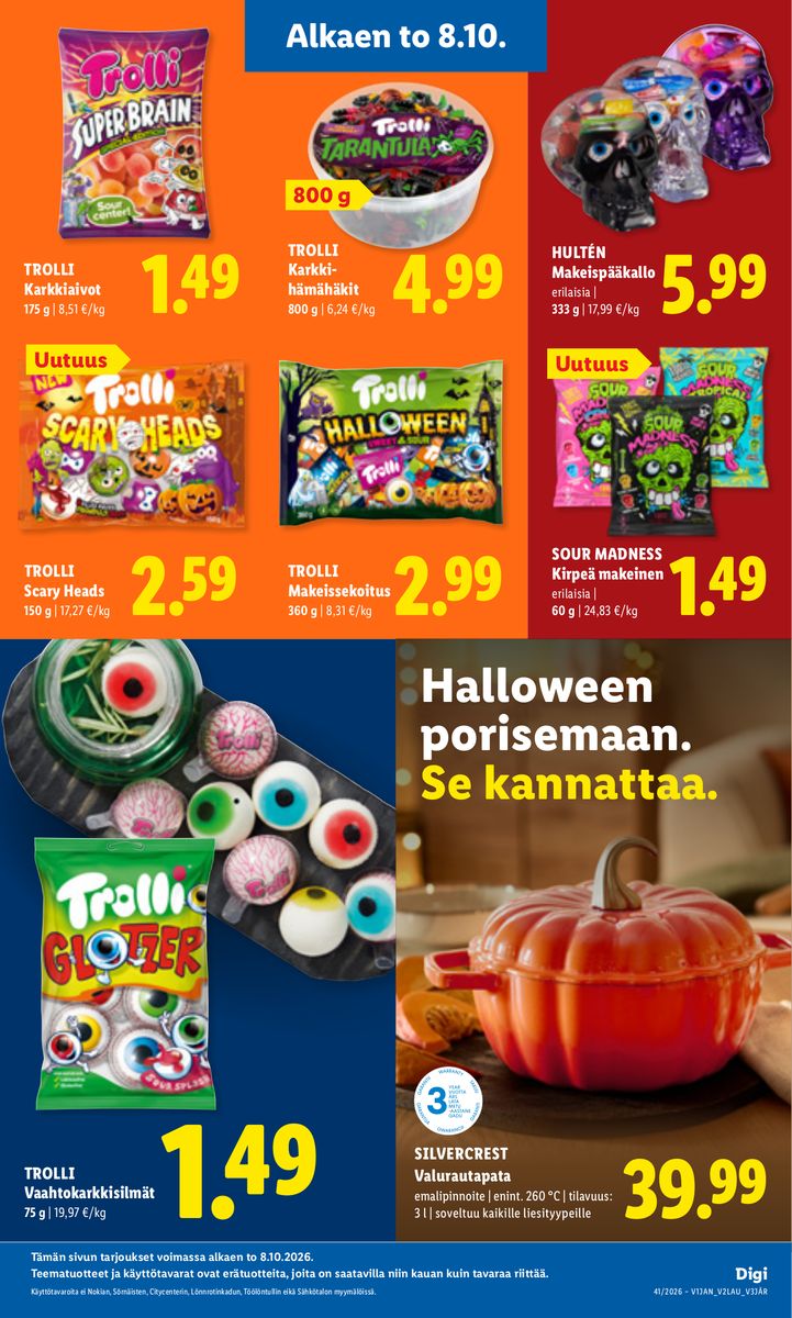 Lidl catalog page 13 — 2026-10-08 to 2026-10-11