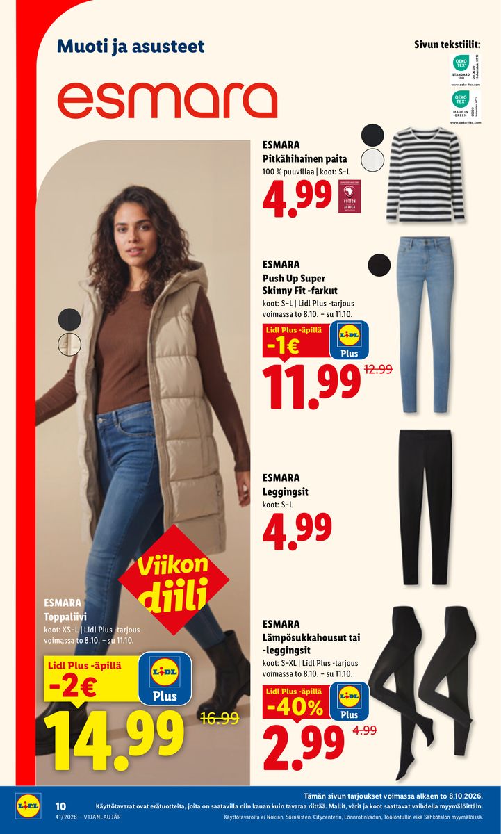 Lidl catalog page 16 — 2026-10-08 to 2026-10-11