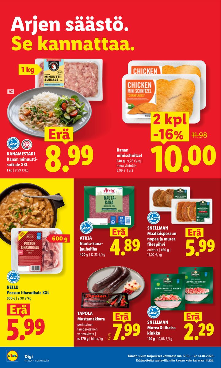 Lidl catalog page 4 — 2026-10-12 to 2026-10-14