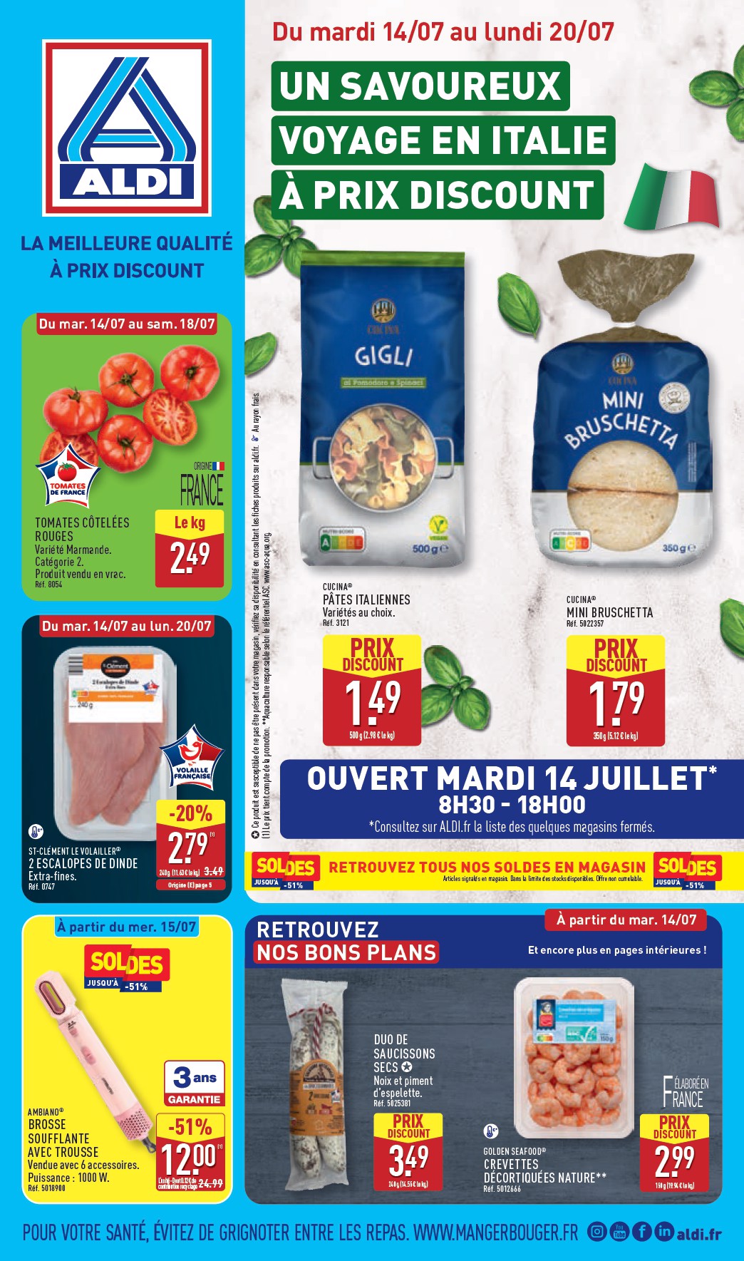 Aldi catalog cover