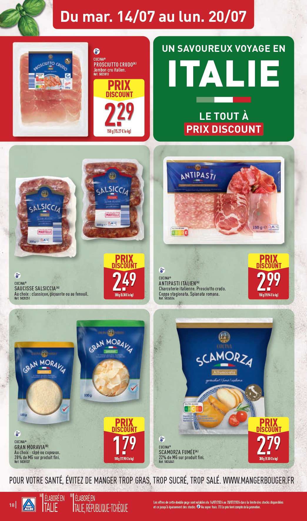 Aldi catalog page 20 — 2026-07-13 to 2026-07-18